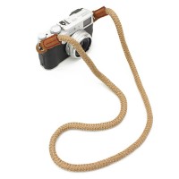 Custom Logo Climbing Soft Cotton Safety Rope DSLR Shoulder Camera Strap